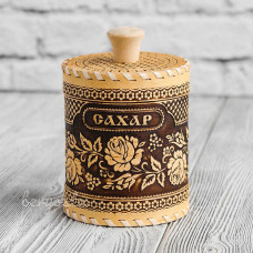 Туесок для сахара "Розочки" 8х11 см