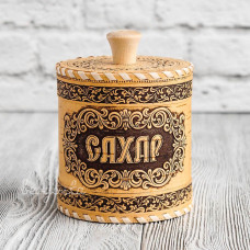 Туесок для сахара "Узорный" 10х11 см