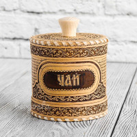 Туесок для чая "Берёзка"