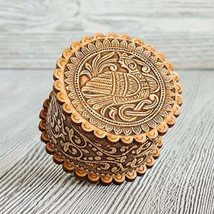 Коробочка "Сирин" 6х4 см