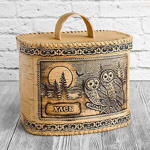 Короб для хлеба "Совы"