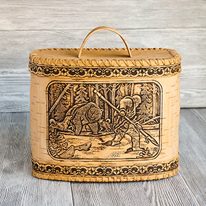 Короб для хлеба "Охотник"
